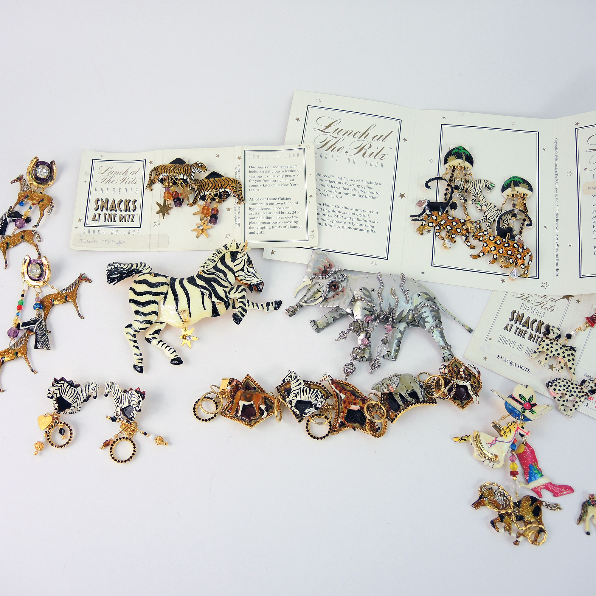 Lunch at The Ritz - Animal Themed Jewelry