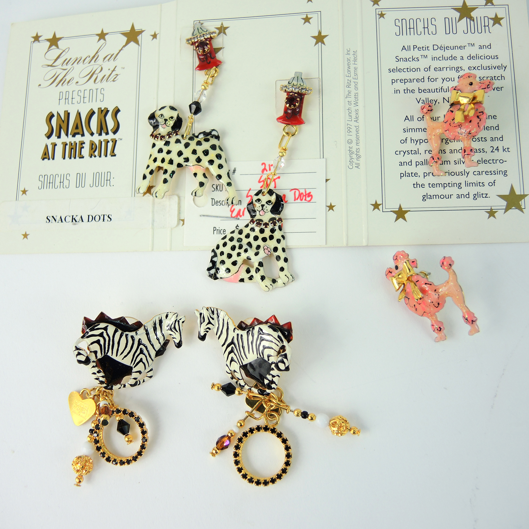 Lunch at The Ritz - Animal Themed Jewelry