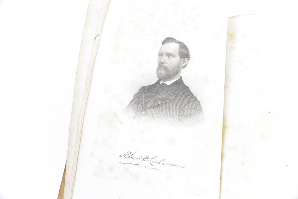 First Edition 1865 "The Secret Service: The Field, The Dungeon, and the Escape" by Albert D.Richardson