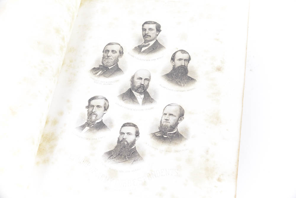 First Edition 1865 "The Secret Service: The Field, The Dungeon, and the Escape" by Albert D.Richardson