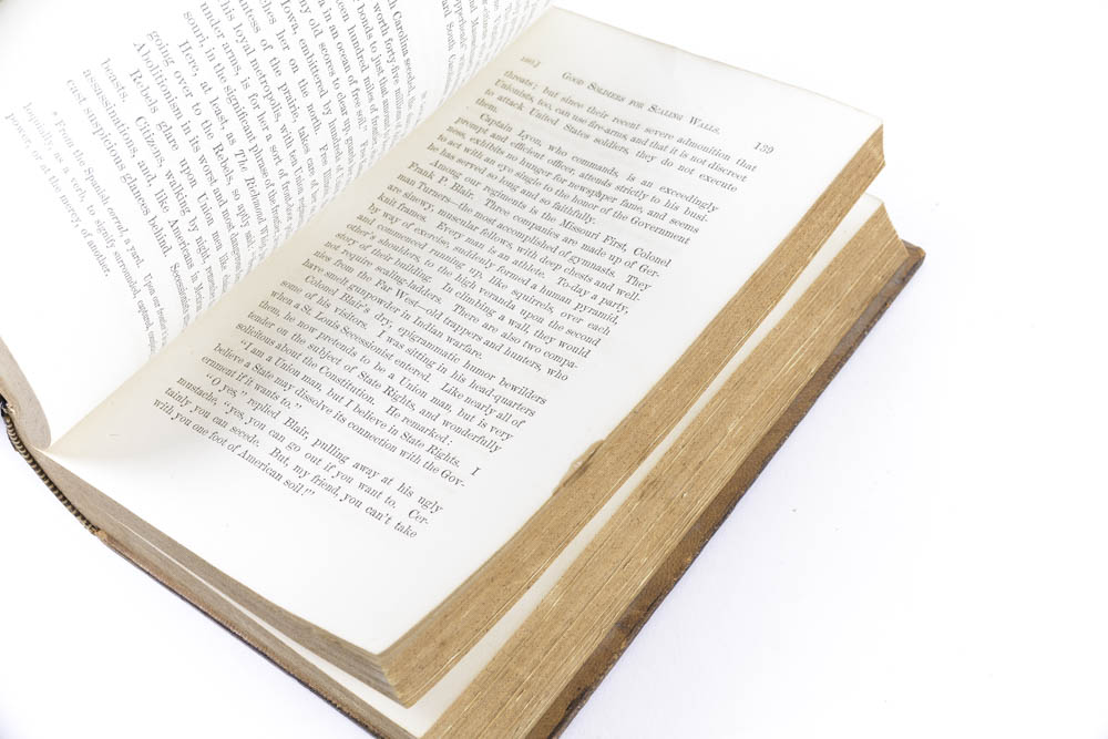 First Edition 1865 "The Secret Service: The Field, The Dungeon, and the Escape" by Albert D.Richardson