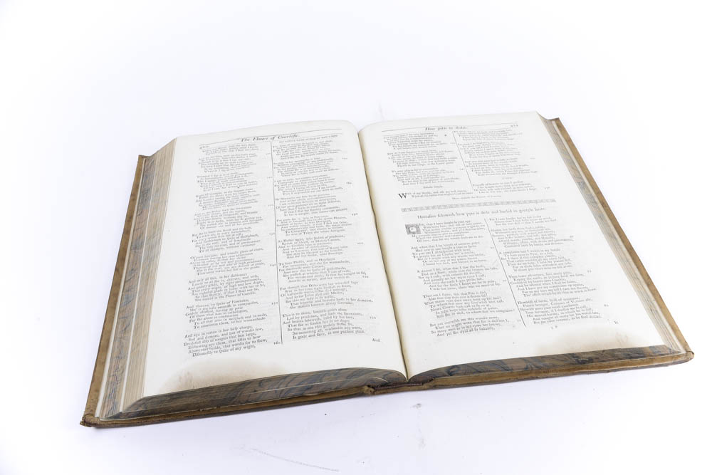 1721 "The Complete Works of Geoffrey Chaucer" First Edition Edited by John Urry