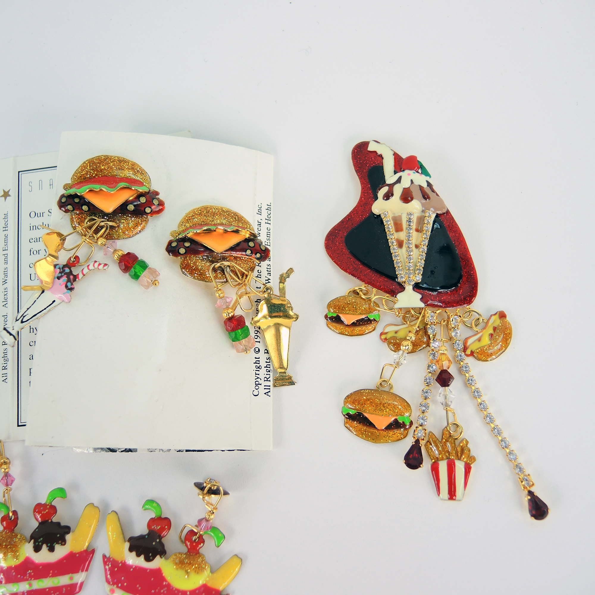 Lunch at The Ritz - Snacks At The Ritz Themed Jewelry