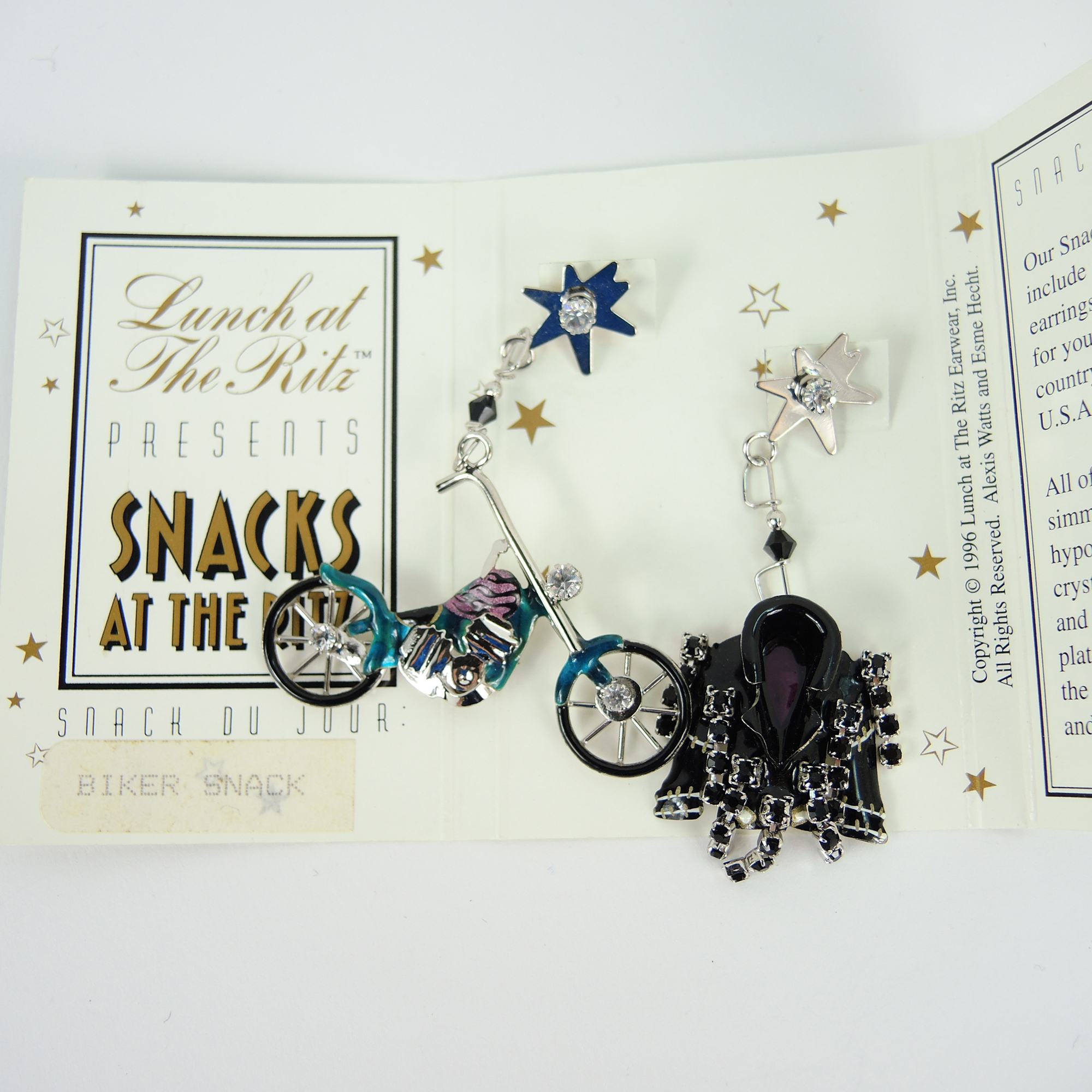 Lunch at The Ritz - Snacks At The Ritz Themed Jewelry