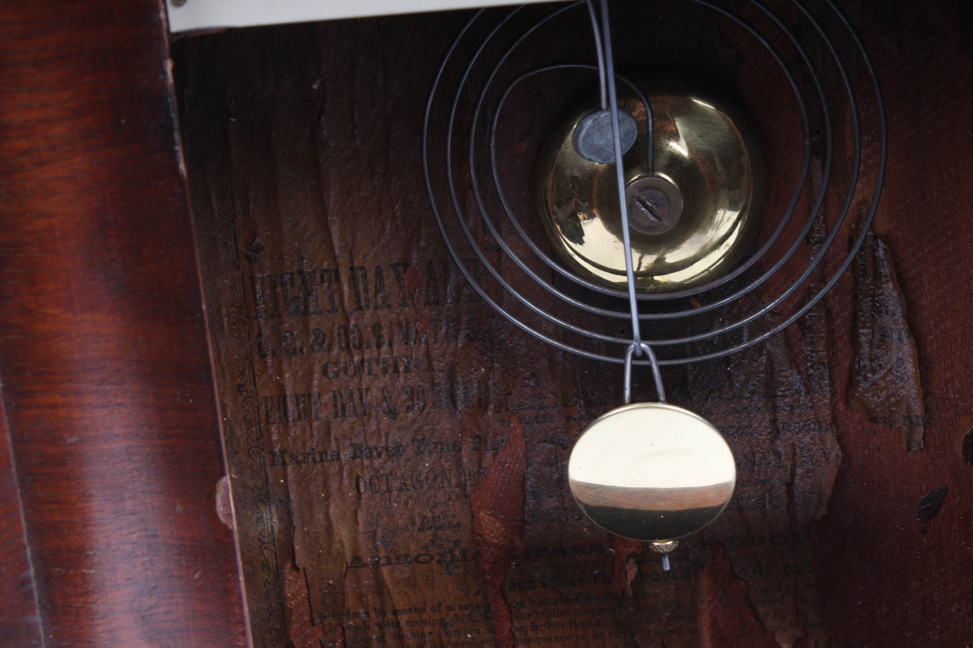 Antique Ansonia Eight Day Mantel Clock