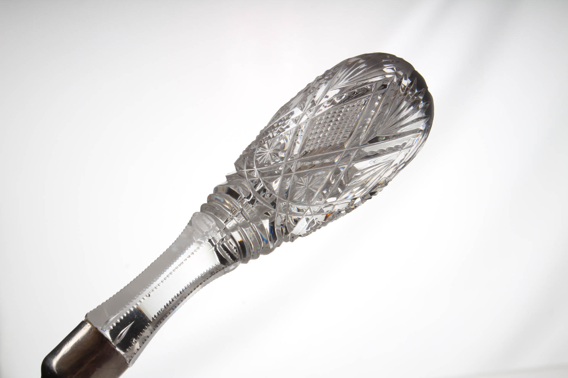 American Brilliant Period Punch Bowl With Ladle