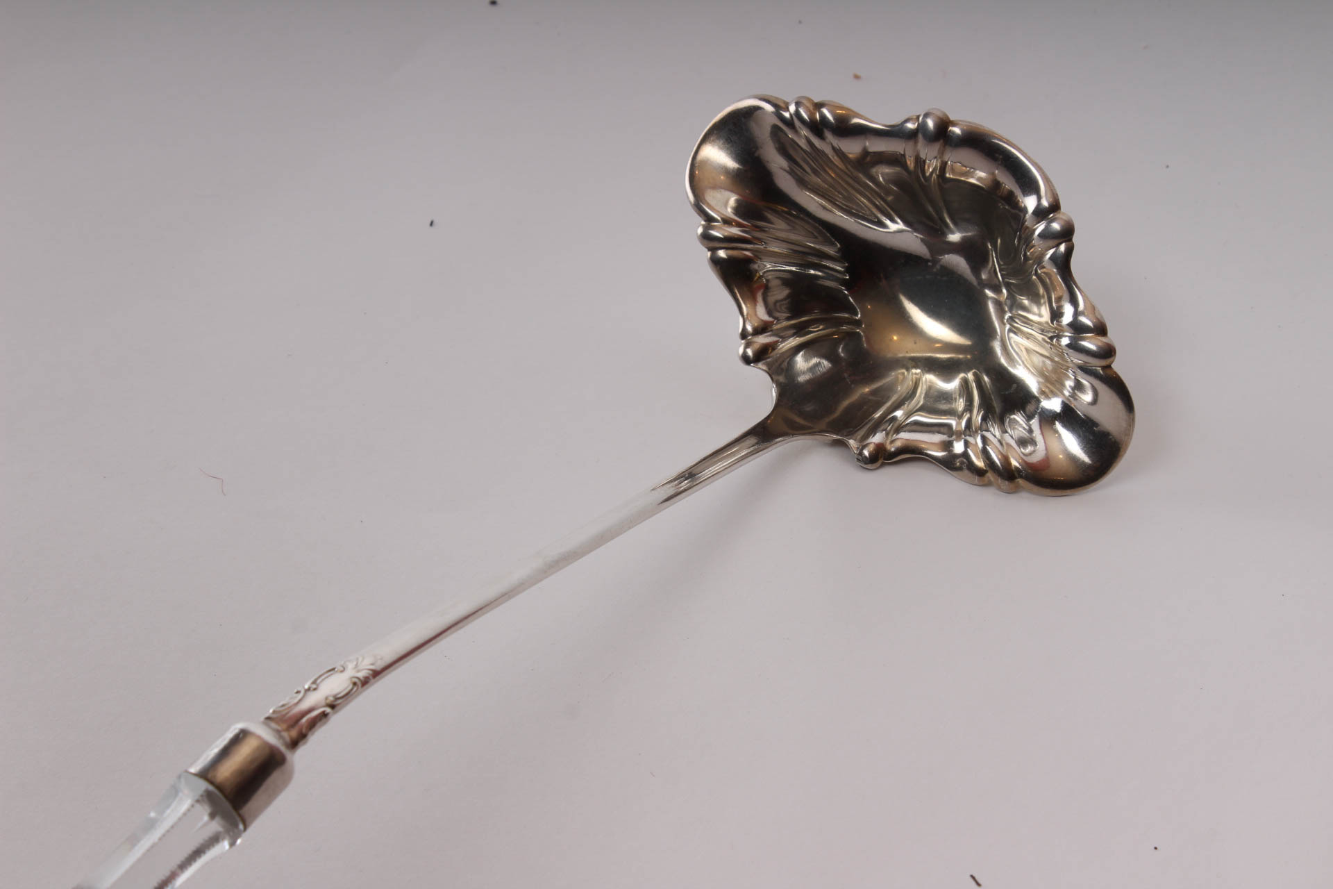 American Brilliant Period Punch Bowl With Ladle