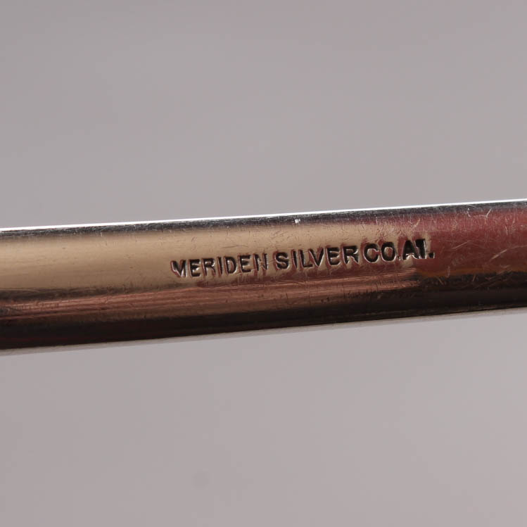 American Brilliant Period Punch Bowl With Ladle