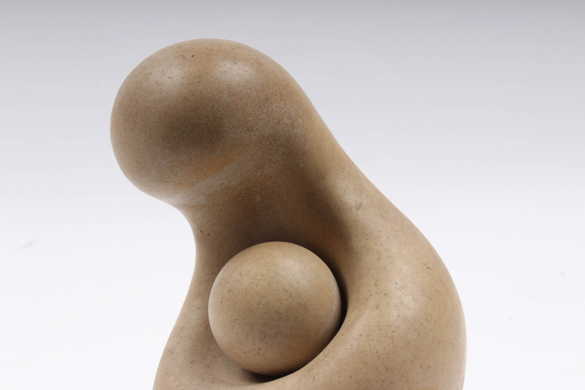Walter Hannula Mid Century Mother and Child Sculpture