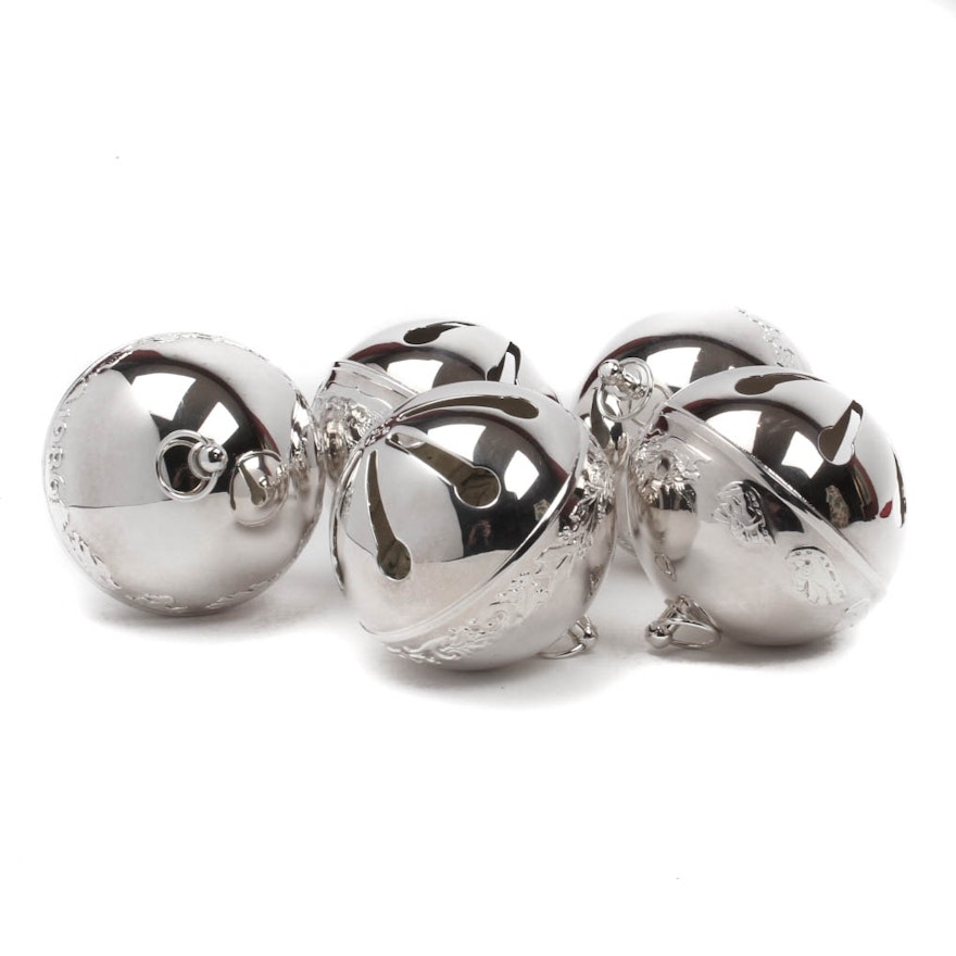 Wallace Silver Plate Holiday Bells