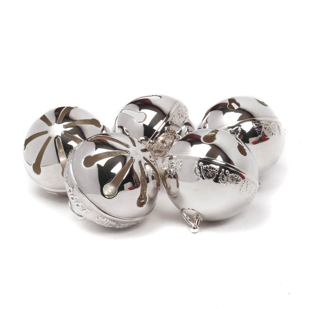 Wallace 1990s Silver Plate Holiday Bells
