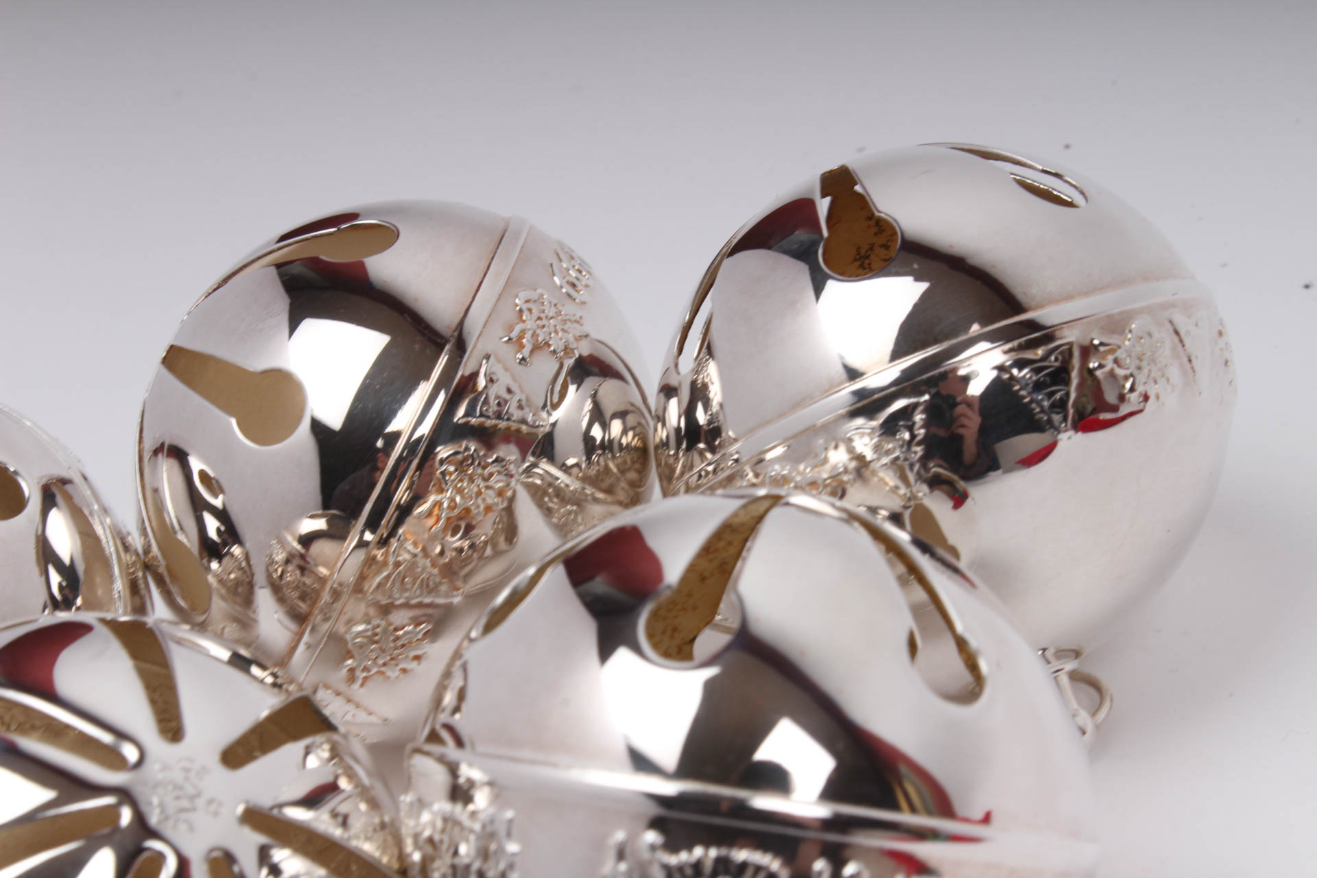 Wallace 1990s Silver Plate Holiday Bells