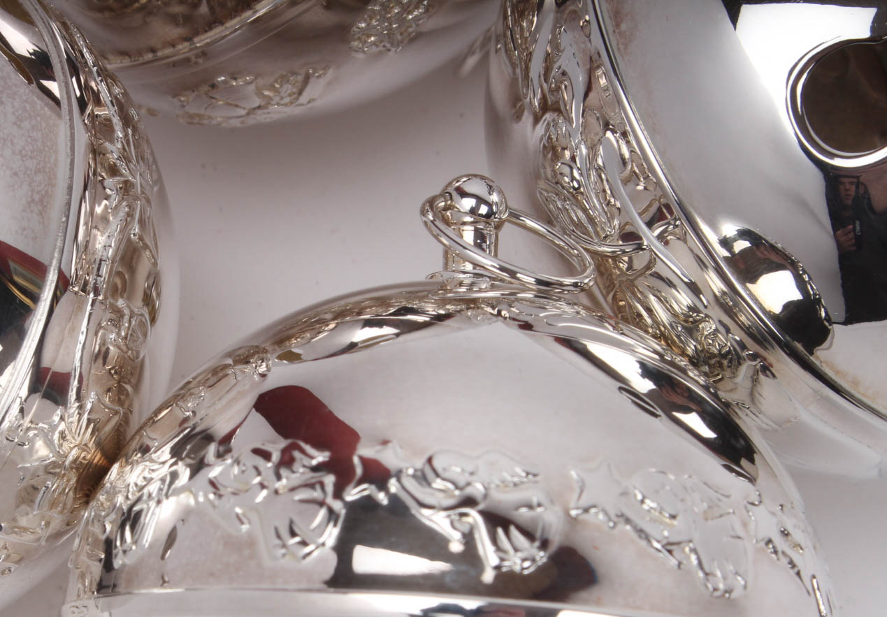 Wallace 1990s Silver Plate Holiday Bells