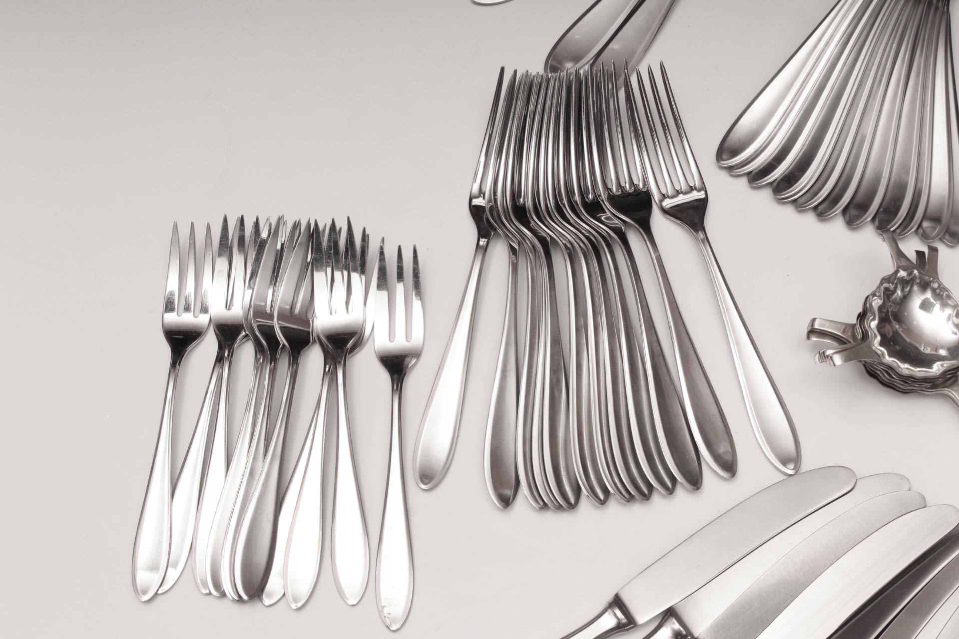 WMF Cromargan Stainless Steel Eighty Piece Flatware Set