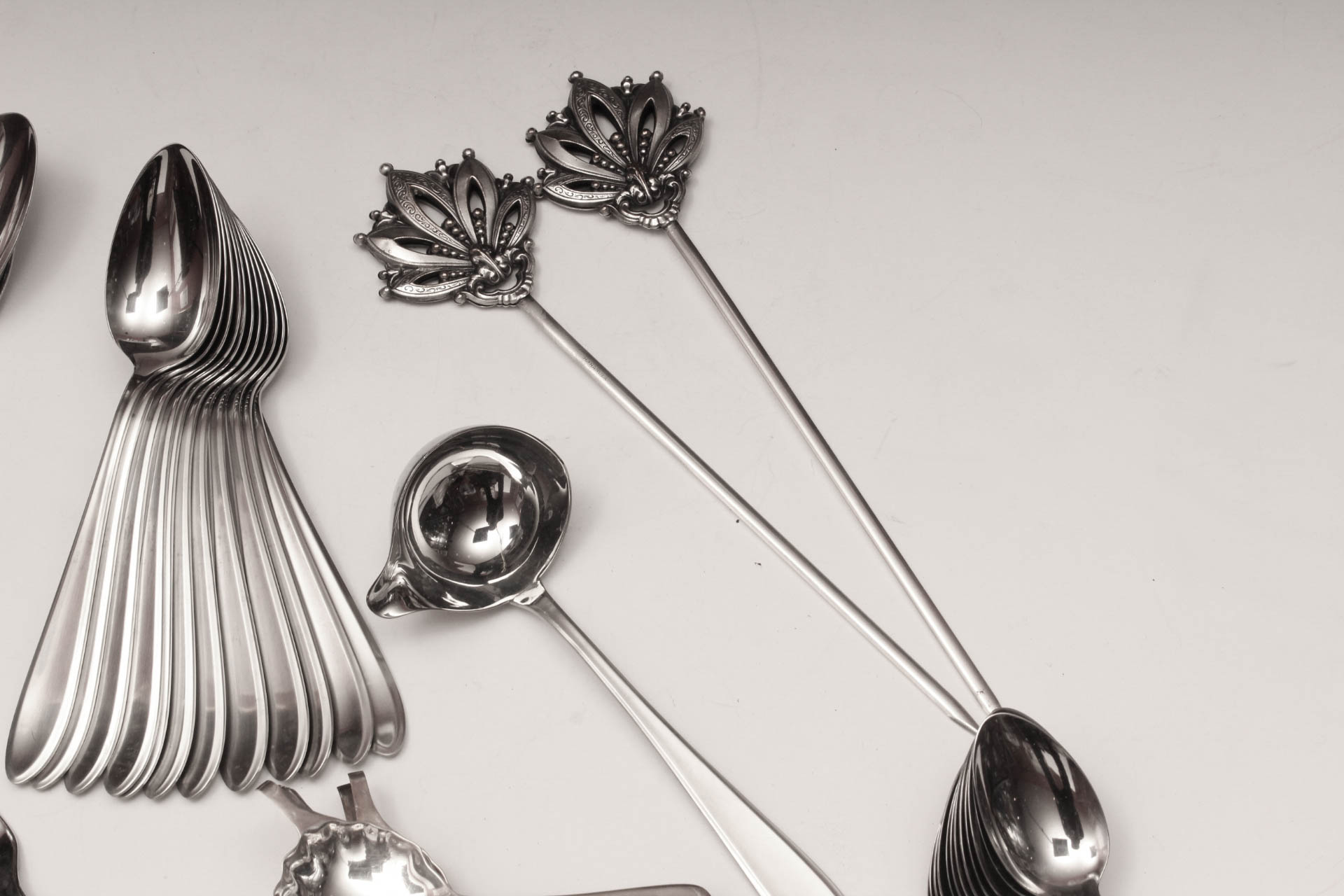 WMF Cromargan Stainless Steel Eighty Piece Flatware Set