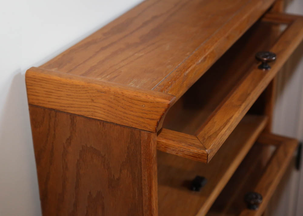 Vintage Glass Front Display Cabinet