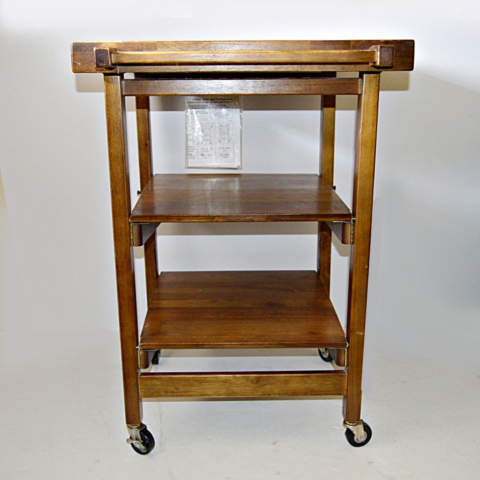Folding Wood Kitchen Island by Oasis Concepts