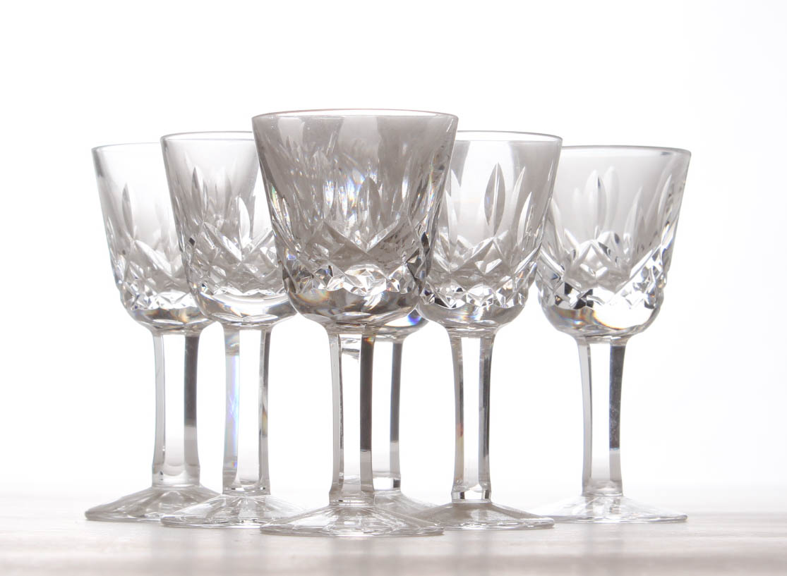 Waterford Crystal "Lismore" Cordial Glasses
