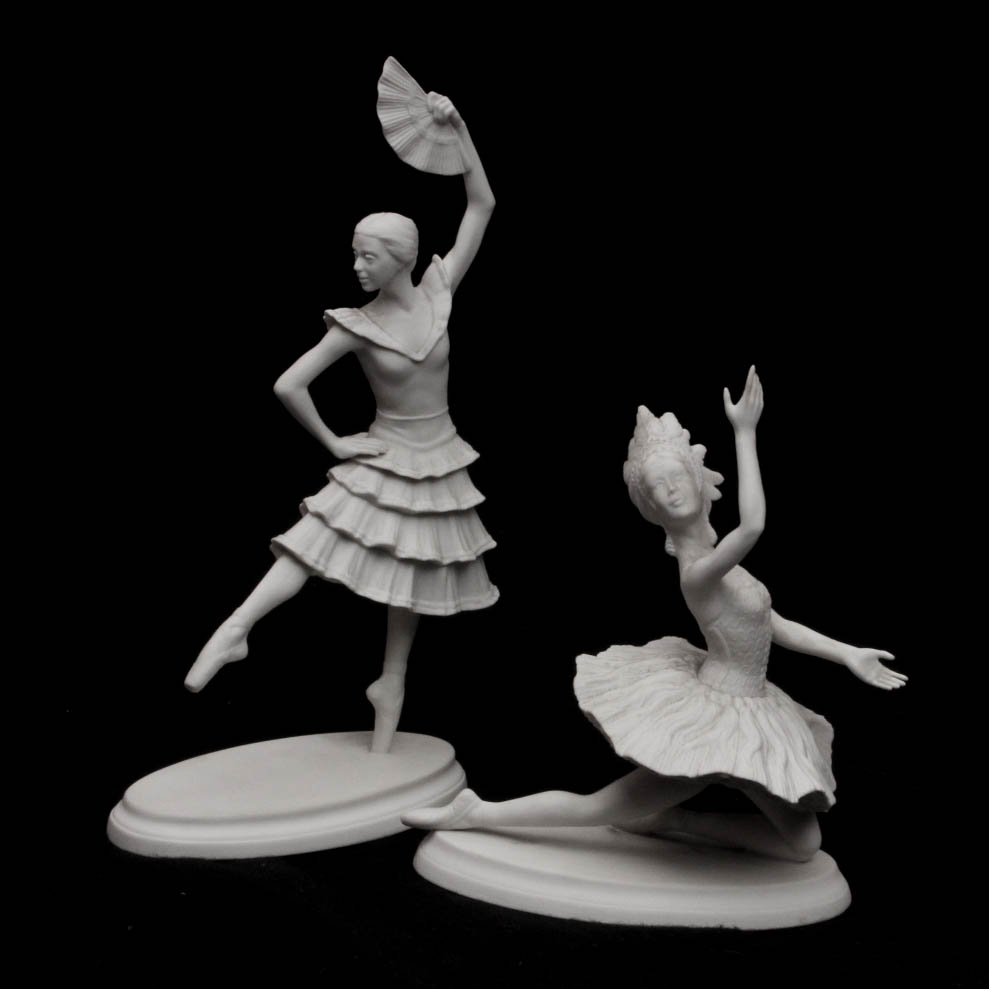 Boehm Ballerinas "Firebird" and "Don Quixote"