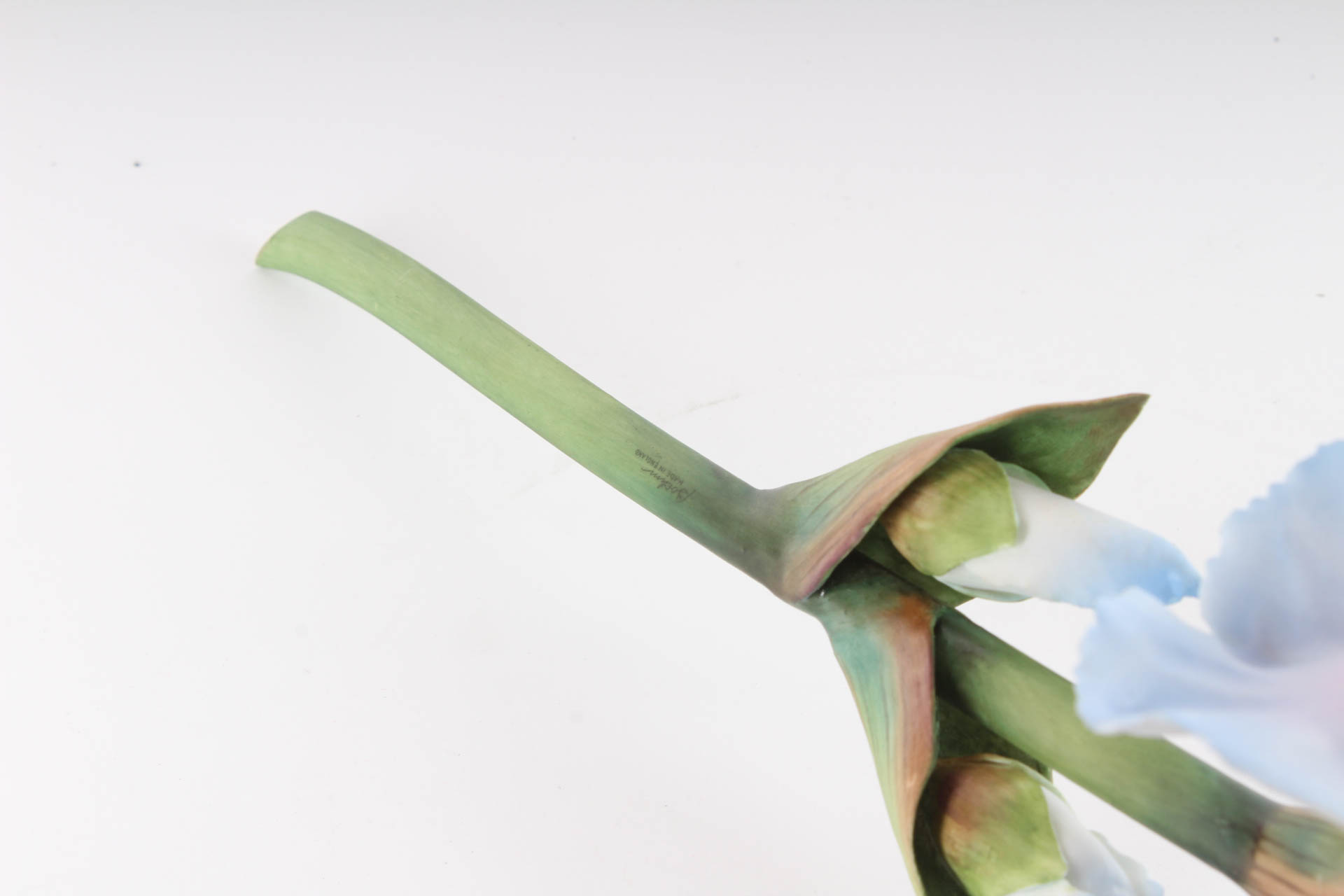 Boehm Porcelain Blue Iris Stem