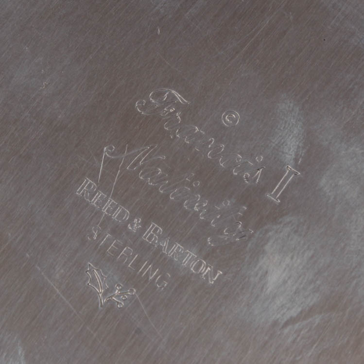 Sterling Silver Reed & Barton "Francis I" Nativity Ornaments