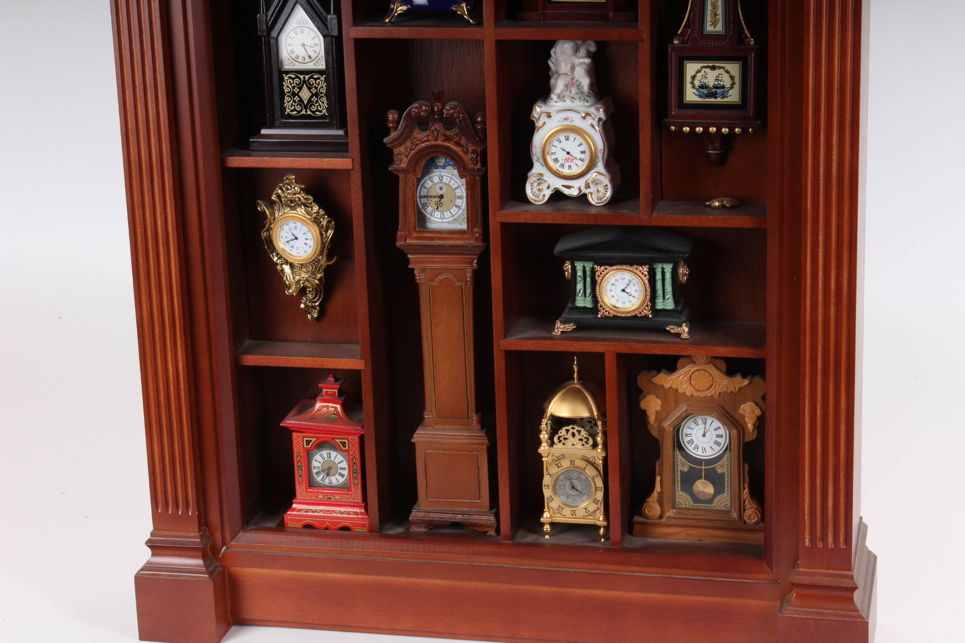 Collection of Miniature Clocks by the Franklin Mint