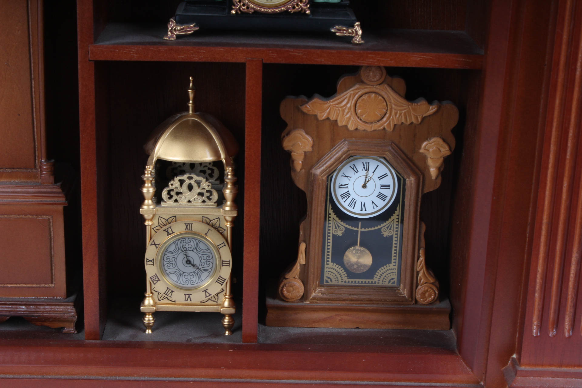 Collection of Miniature Clocks by the Franklin Mint