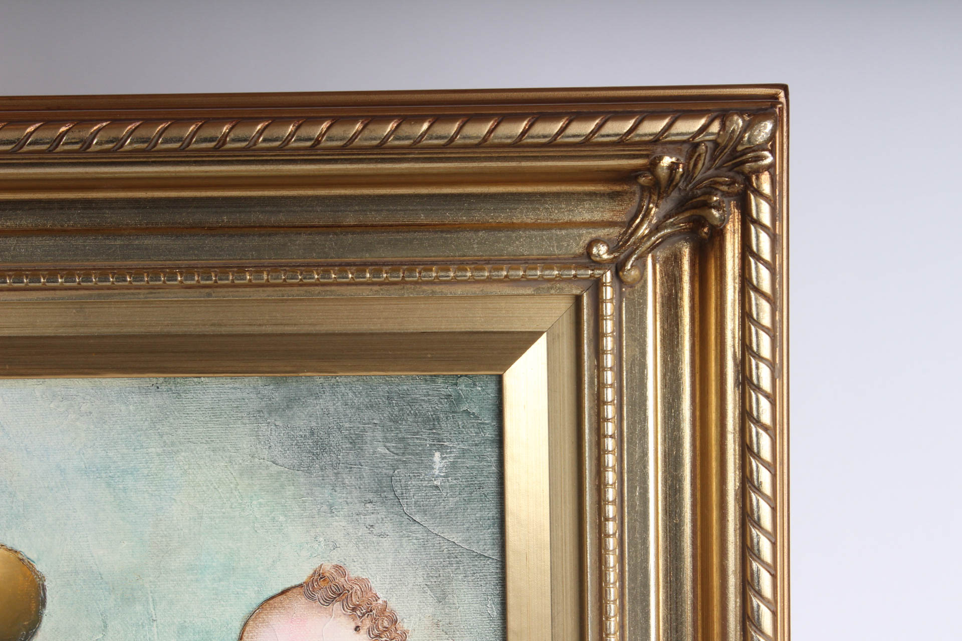 J. Roybal Original Oil on Canvas "The Sextet"