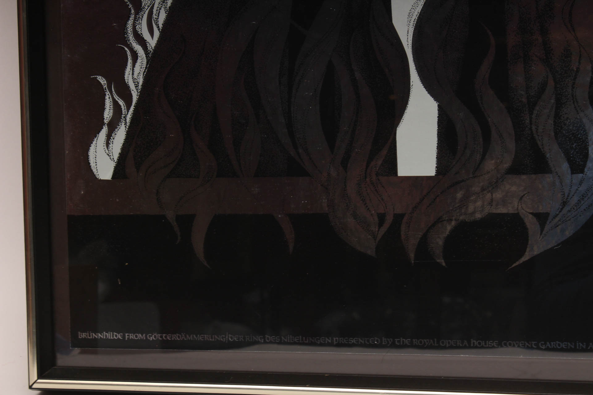 Ingrid Rosell Lithograph of "Brünnhilde" from the Ring Cycle Operas