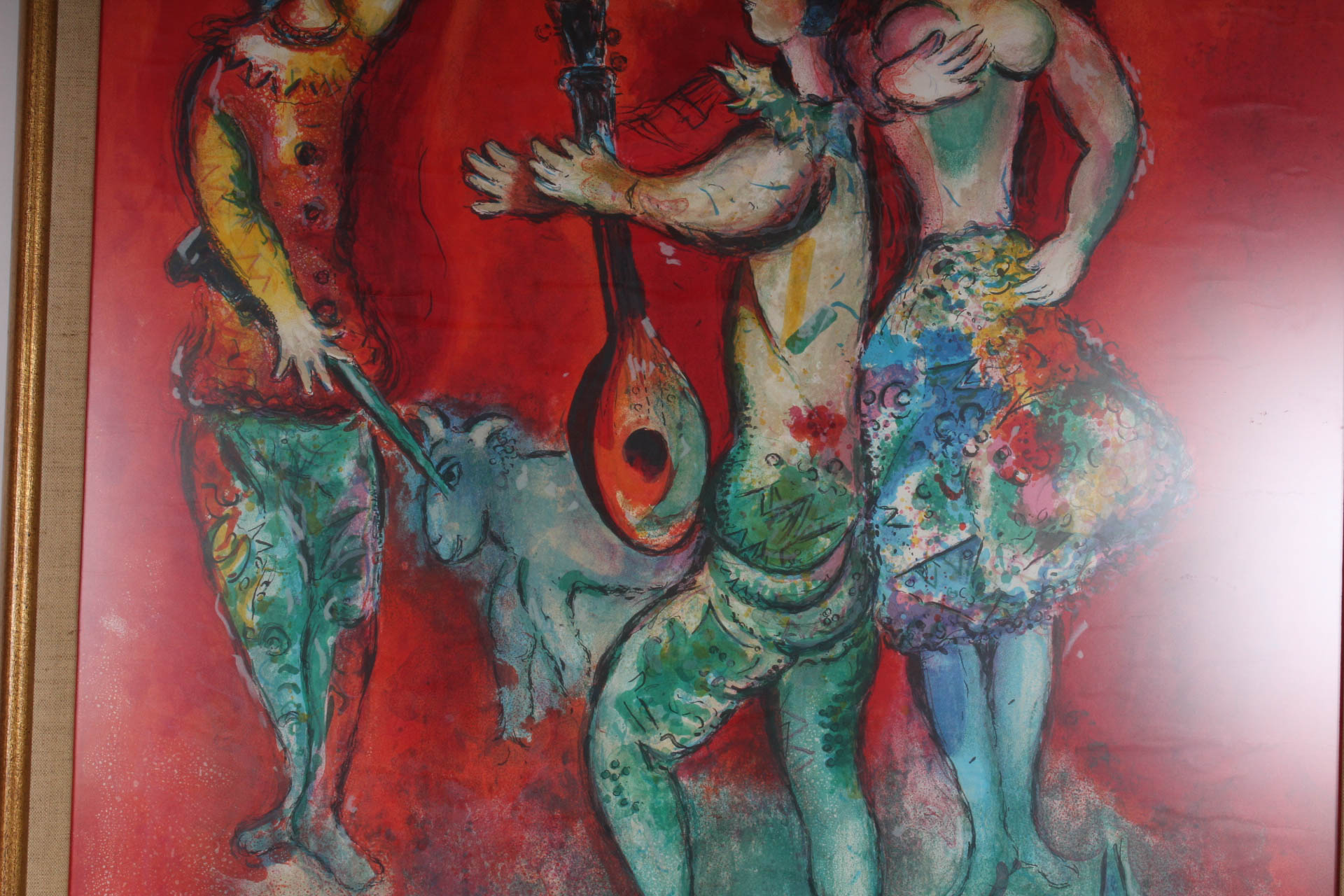 Marc Chagall Lithograph Metropolitan Opera Poster Print