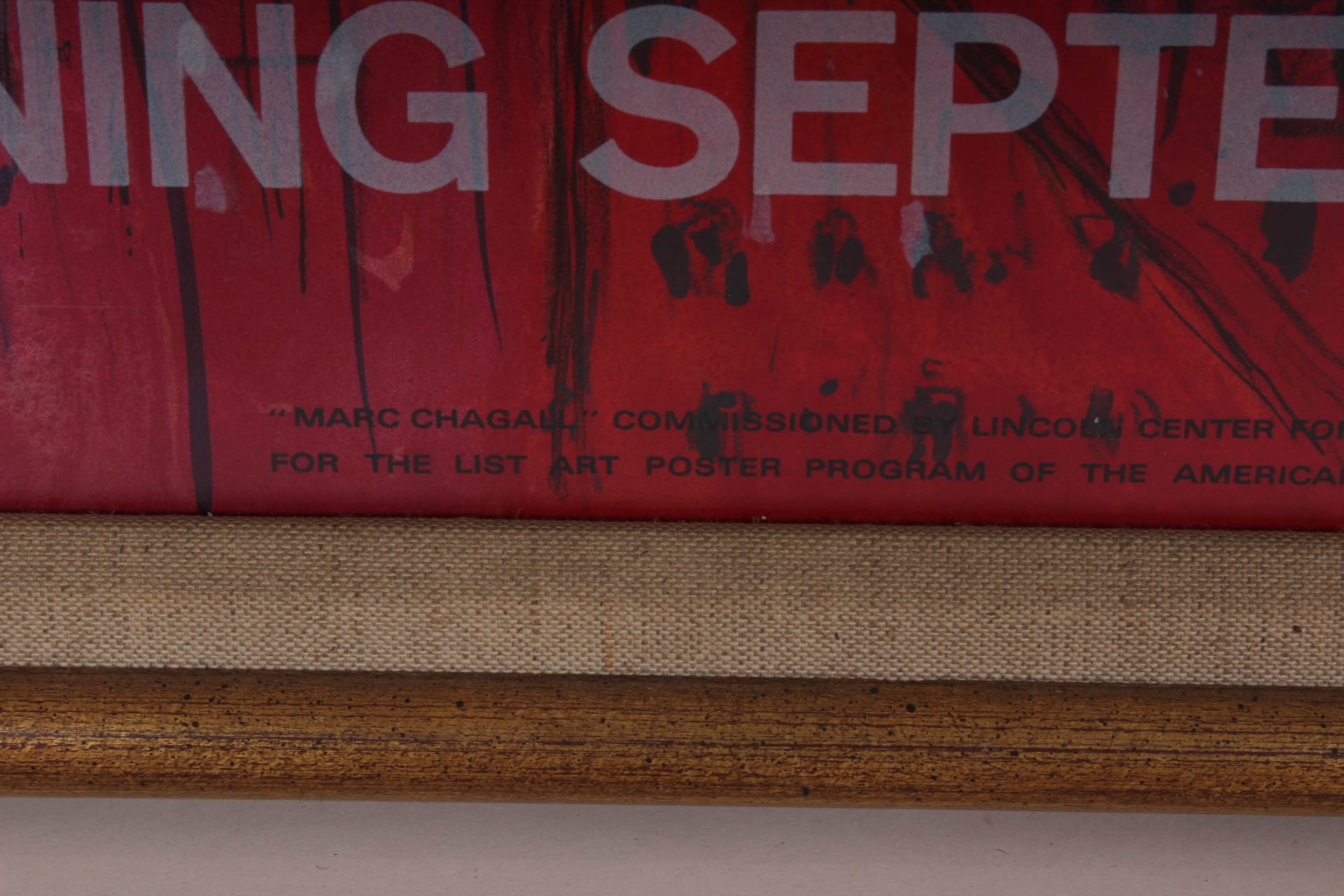 Marc Chagall Lithograph Metropolitan Opera Poster Print