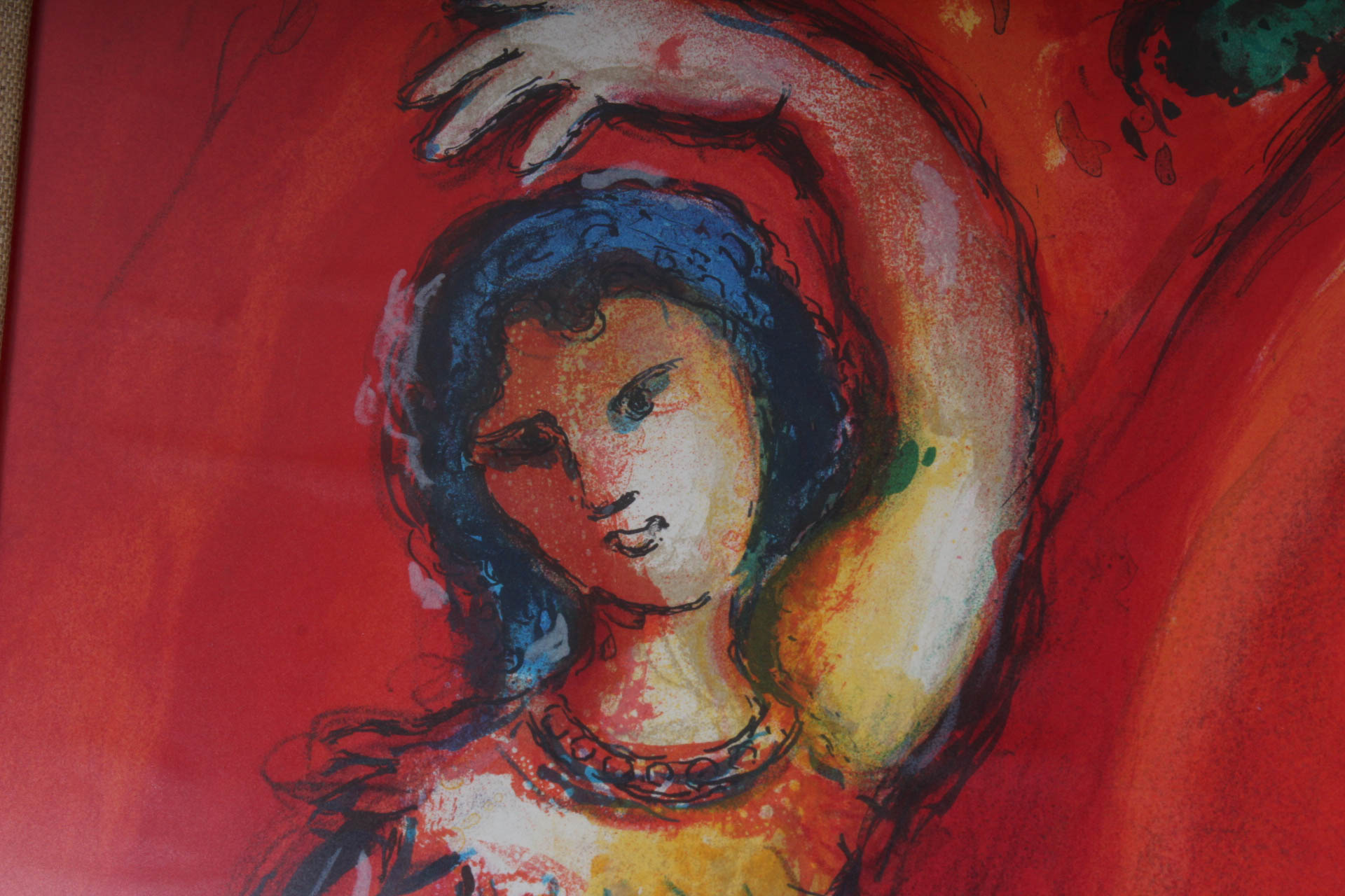 Marc Chagall Lithograph Metropolitan Opera Poster Print