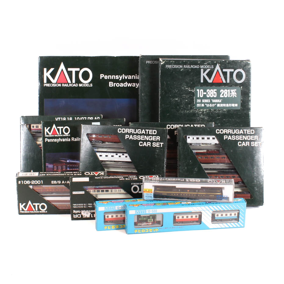 Kato N-Scale Train Collection