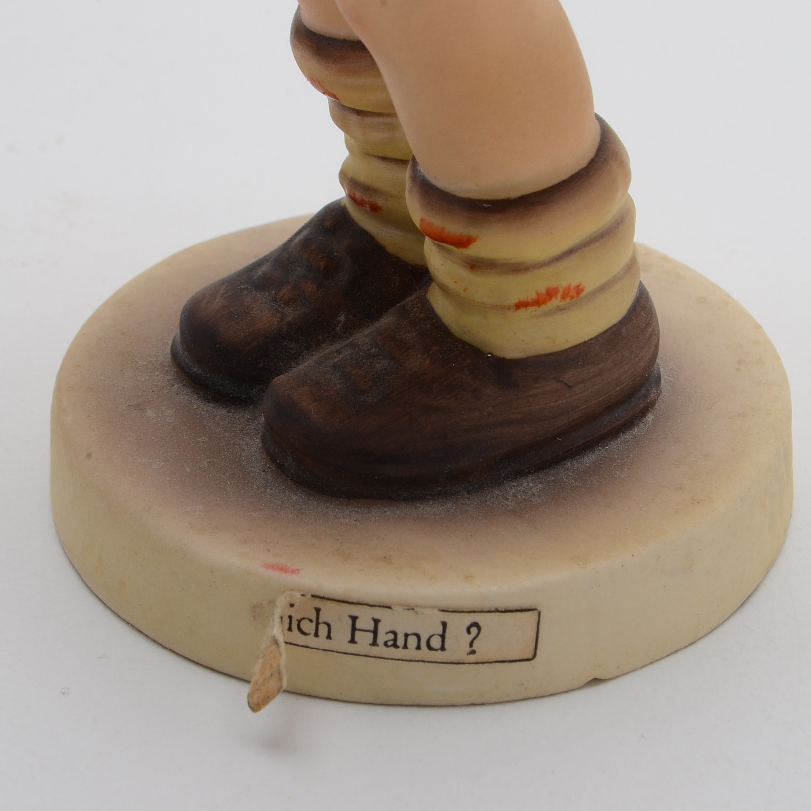 1960s Goebel Hummel Figurine, Which Hand
