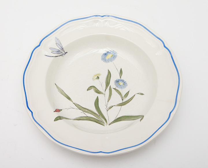 Longchamp Hand Painted Ceramic Dinnerware