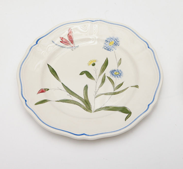Longchamp Hand Painted Ceramic Dinnerware