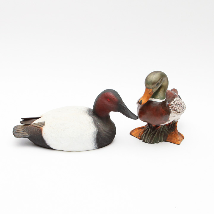 Decorative Duck Scluptures including Signed Bruce Killen
