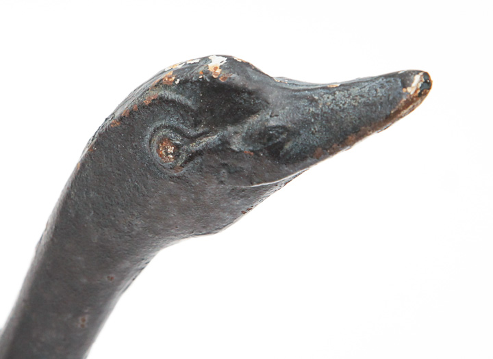 Antique Cast Iron Geese Figurines