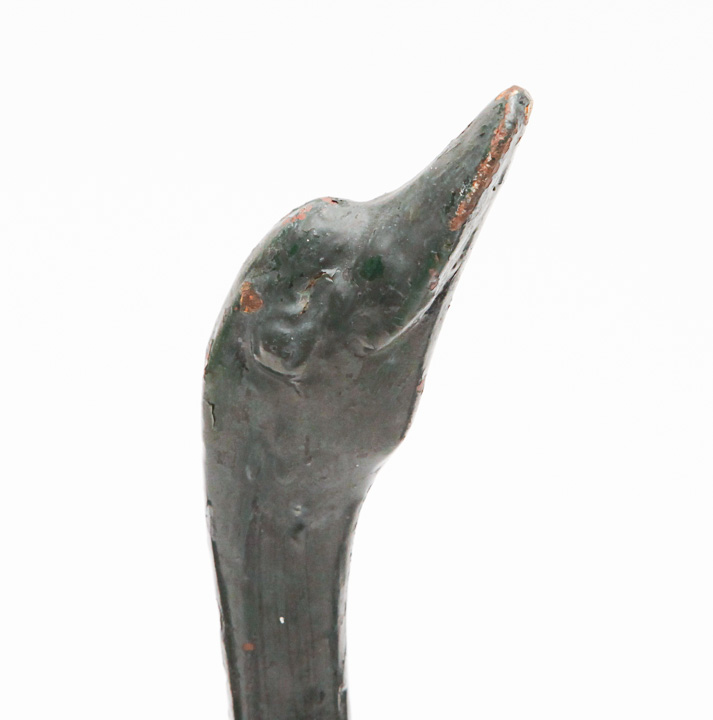 Antique Cast Iron Geese Figurines