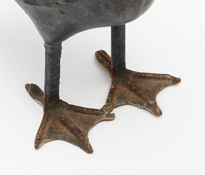 Antique Cast Iron Geese Figurines