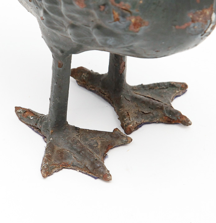 Antique Cast Iron Geese Figurines