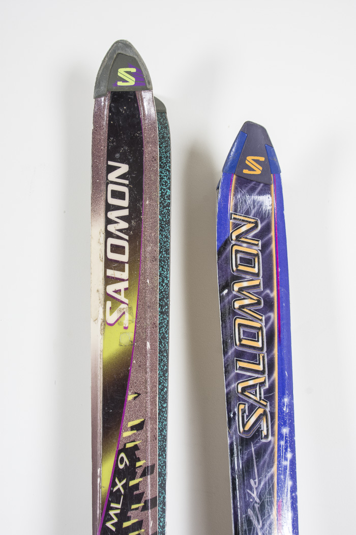 Group of Salomon Skis