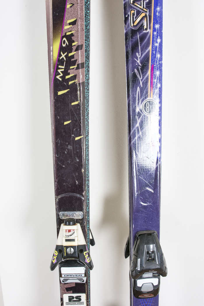 Group of Salomon Skis