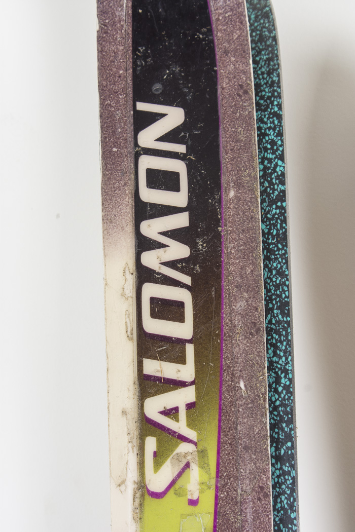 Group of Salomon Skis