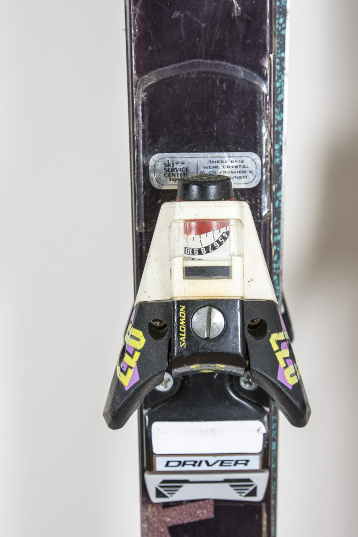 Group of Salomon Skis