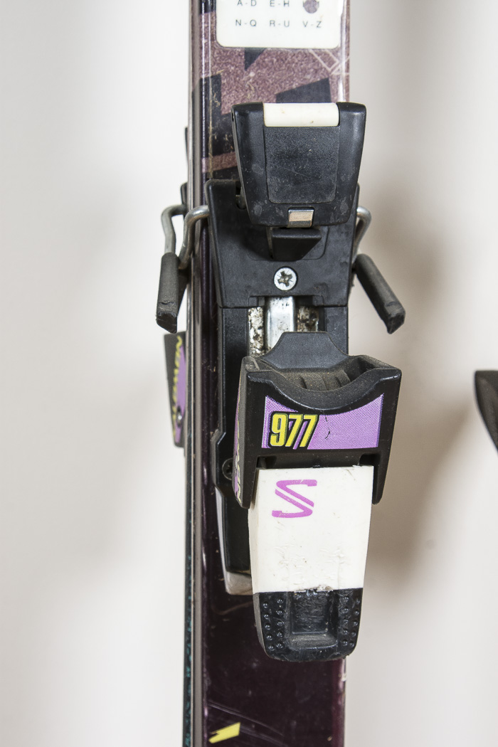 Group of Salomon Skis