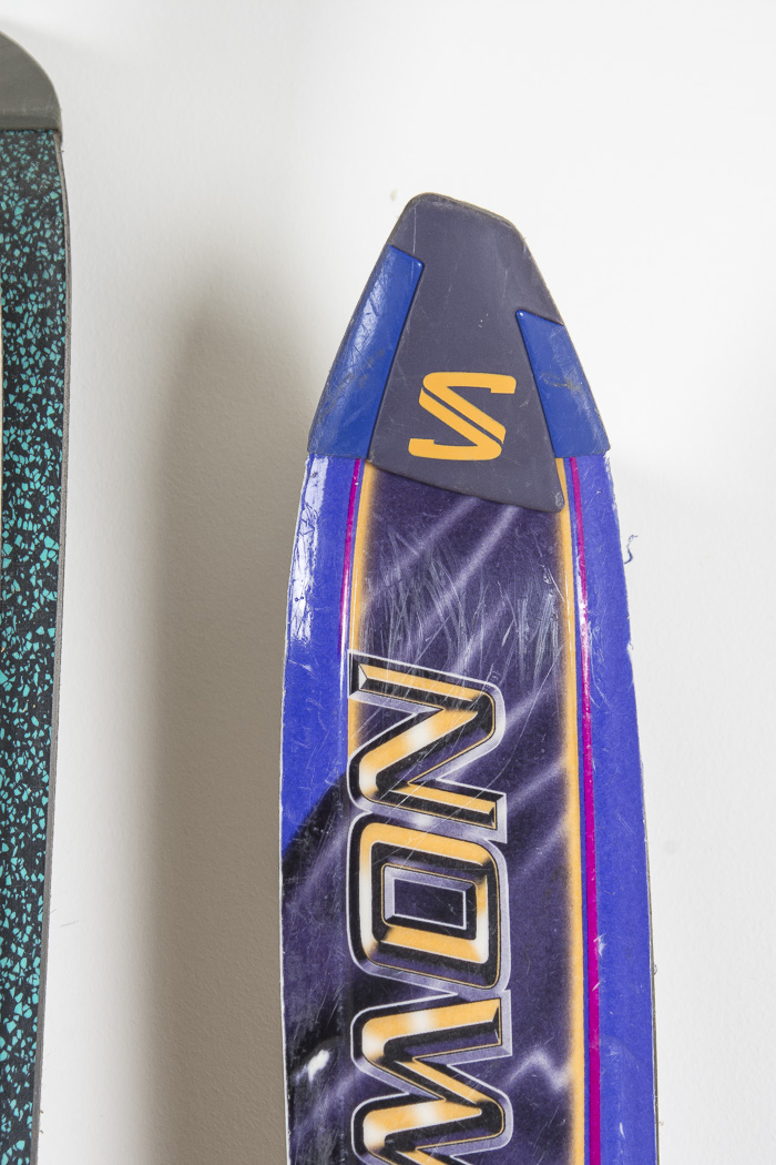 Group of Salomon Skis