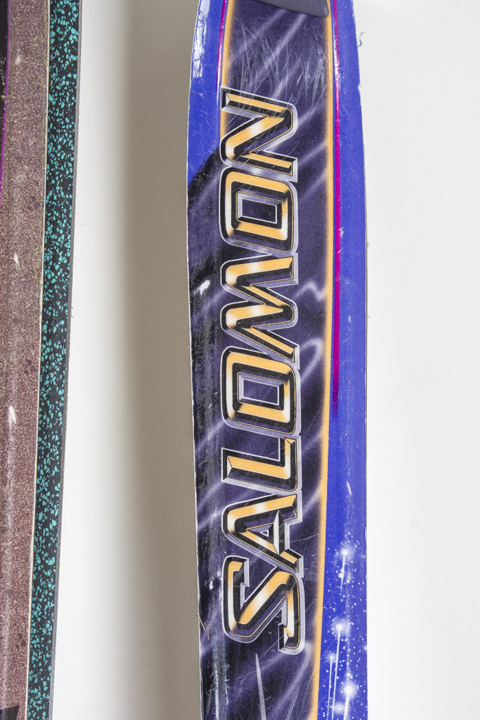 Group of Salomon Skis