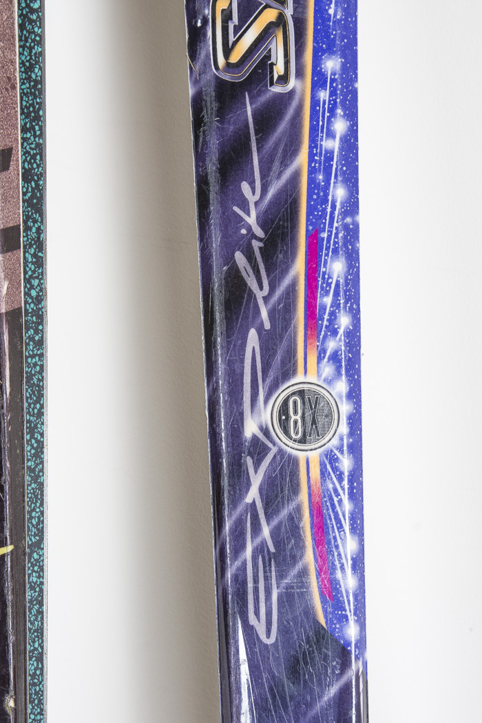 Group of Salomon Skis