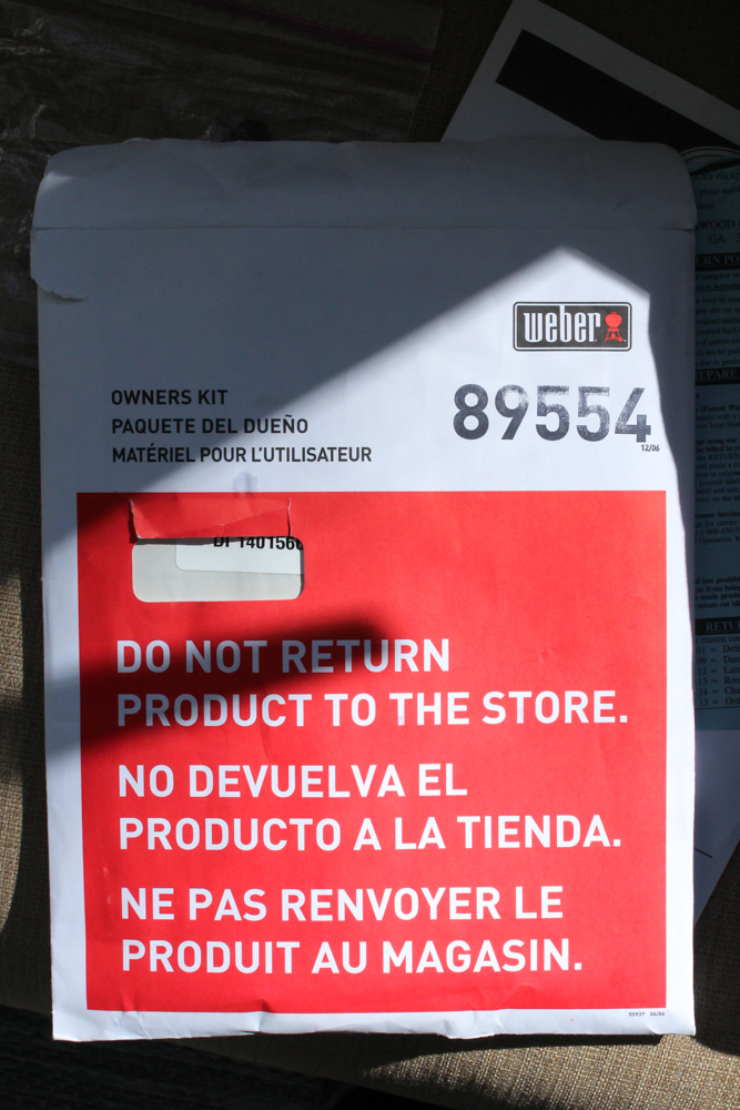 Weber "Genesis" Gas Grill with Cover